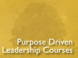 Purpose Driven Leadership Courses